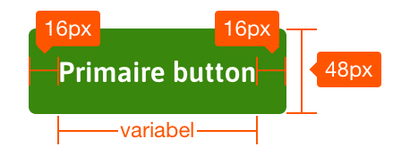 8px grid in een button
